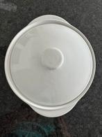 Witte ronde ovenschaal/serveerschaal Villeroy&Boch, Verzenden, Nieuw, Schaal of Schalen, Effen