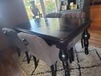 Gebruikte eettafel zwart, Gebruikt, Landelijk, 150 tot 200 cm, Vier personen