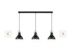 industriële Hanglamp, Ophalen of Verzenden, Gebruikt, Minder dan 50 cm