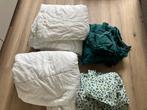 4 seizoenendekbed met 2 dekbedovertrekken 240 cm x 200cm, Huis en Inrichting, Slaapkamer | Beddengoed, Ophalen of Verzenden, Tweepersoons