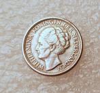 25 cent 1941 PP, Postzegels en Munten, Munten | Nederland, Verzenden, Zilver, 25 cent, Koningin Wilhelmina