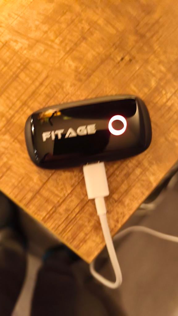 Fitage Hartslagmeter met Borstband, Sport en Fitness, Hartslagmeters, Ophalen of Verzenden, Gebruikt, Overige merken, Met loopsnelheid