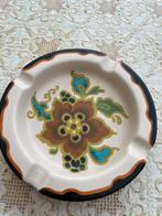 Oud  gouda plateel vaas en asbak, Ophalen of Verzenden