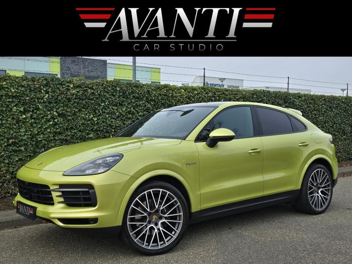 PORSCHE CAYENNE COUPE 3.0 E-HYBRID 4WD 340 PK PANO SLECHTS 1, Auto's, Porsche, Bedrijf, Te koop, Cayenne, 360° camera, 4x4, ABS