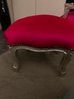 Kinder brocante prinsessen stoel inclusief hocker., Ophalen, Zo goed als nieuw, Stoel(en)