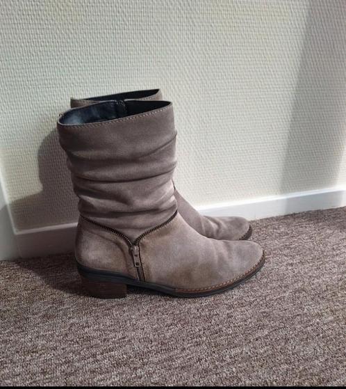 Suède Cowboy Laarzen Wolky - Taupe - Maat 43, Kleding | Dames, Schoenen, Gedragen, Lage of Enkellaarzen, Beige, Ophalen of Verzenden