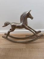 Zilverkleurig Sierpaard - Decoratie, Ophalen of Verzenden, Nieuw, Metaal, Dierenbeeld