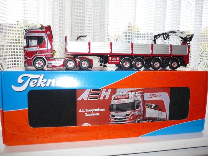 Tekno A E Hoogendoorn Lunteren, Hobby en Vrije tijd, Modelauto's | 1:50, Zo goed als nieuw, Bus of Vrachtwagen, Tekno, Ophalen of Verzenden