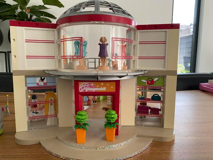 Playmobil Winkelcentrum ZGAN, bijna compleet!, Kinderen en Baby's, Speelgoed | Playmobil, Zo goed als nieuw, Complete set, Ophalen of Verzenden