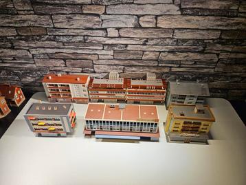 Jaren 60 gebouwen huizen N spoor trein 1:160 beschikbaar voor biedingen