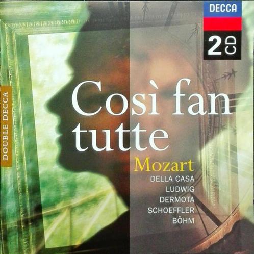 MOZART Cosi fan tutte 2 - CD LUDWIG BÖHM DOUBLE DECCA, Cd's en Dvd's, Cd's | Klassiek, Zo goed als nieuw, Opera of Operette, Classicisme