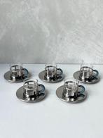 Alessi espresso kopjes 5x Michael Graves vintage memphis, Gebruikt, Ophalen of Verzenden, Glas, Overige stijlen