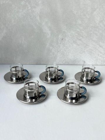 Alessi espresso kopjes 5x Michael Graves vintage memphis  beschikbaar voor biedingen