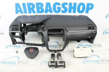 Airbag set - Dashboard zwart Fiat Grande Punto (2005-2018) beschikbaar voor biedingen