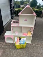 Groot poppenhuis. 150cm. Incl toebehoren, Verzamelen, Ophalen, Gebruikt, Poppenhuis