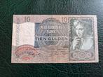 Tien gulden 1942, Postzegels en Munten, Bankbiljetten | Nederland, Ophalen of Verzenden, 10 gulden, Los biljet