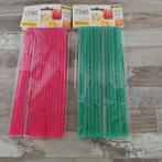 Herbruikbare Rietjes met Borstel - 30 stuks, Ophalen of Verzenden, Nieuw