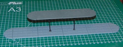 Modulair perron in h0 (1:87) -3D-prints, Hobby en Vrije tijd, Modeltreinen | H0, Nieuw, Brug, Tunnel of Gebouw, Gelijkstroom of Wisselstroom