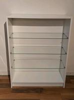 Billy laag met glazen inlegplaten, Ophalen, 200 cm of meer, 50 tot 100 cm, Zo goed als nieuw