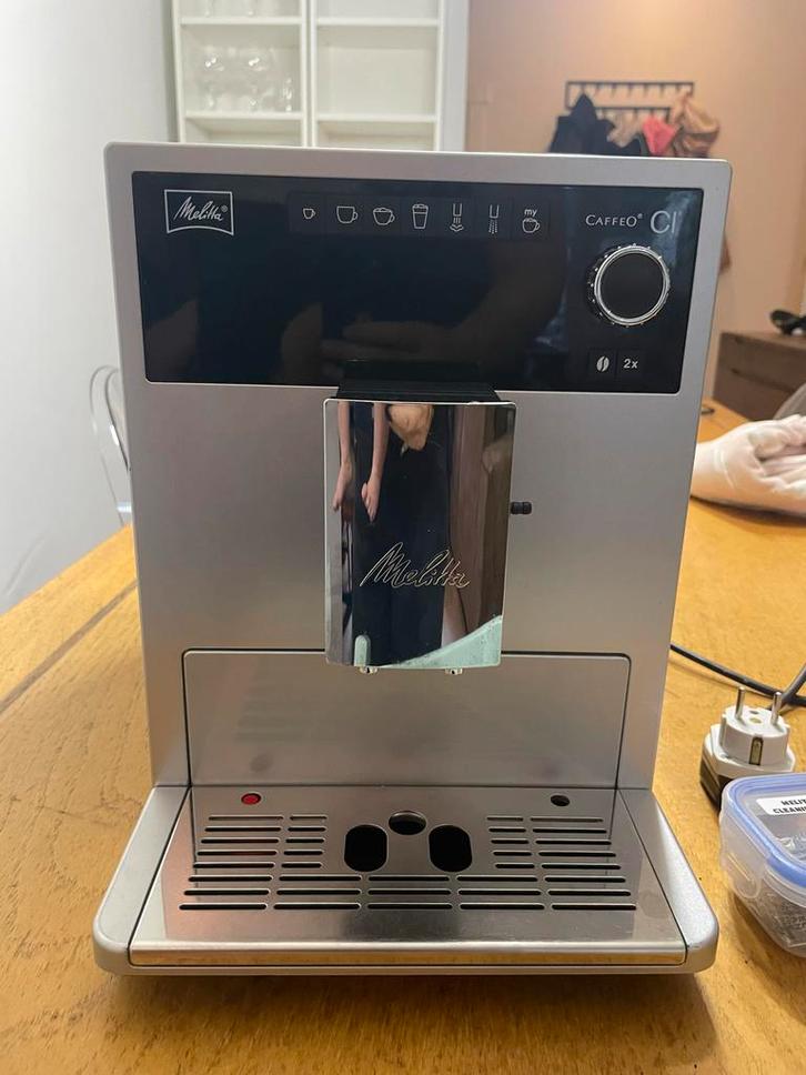 Melitta Caffeo CI Koffiemachine - Goed Onderhouden, Witgoed en Apparatuur, Koffiezetapparaten, Gebruikt, Koffiebonen, Koffiemachine