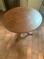 Antieke tiltop tafel, Huis en Inrichting, Tafels | Eettafels, Ophalen of Verzenden, Gebruikt, Rond, 50 tot 100 cm