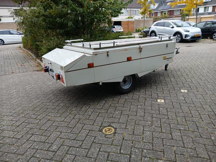 Roamaster Ideal Vouwwagen Bagagewagen 2 stuks Jamet, Caravans en Kamperen, Vouwwagens, Overige merken, tot en met 2, Lichtgrijs