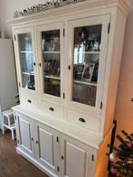 Mooie buffetkast / vitrinekast, Huis en Inrichting, Kasten | Buffetkasten, Ophalen, Gebruikt, 100 tot 150 cm, 200 cm of meer