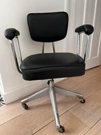 Prachtig vintage design bureaustoel, Huis en Inrichting, Bureaustoelen, Ophalen, Zo goed als nieuw, Zwart