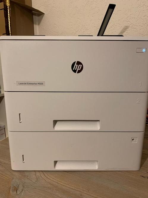HP LaserJet Enterprise M506x incl. 2e papier lade, Computers en Software, Printers, Zo goed als nieuw, Printer, Laserprinter, Ophalen