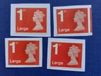 Postzegel UK 2013 4 zegels Elisabeth 1st Large Ongestempeld, Postzegels en Munten, Verzenden, Postfris