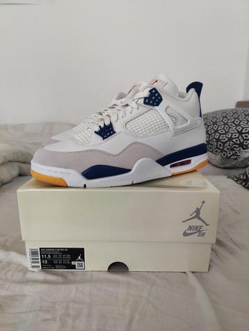 Jordan 4 Retro SB Navy 45.5 beschikbaar voor biedingen