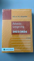 Arbeids- wetgeving - 2023/2024, Ophalen of Verzenden, Nieuw, W.L. Roozendaal