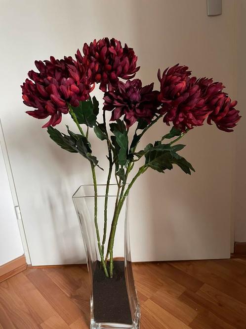 Kunstbloemen 5 stuks, Huis en Inrichting, Woonaccessoires | Kunstplanten en Kunstbloemen, Gebruikt, Binnen, Ophalen of Verzenden