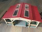 Diverse Schleich, o.a. de manege, paarden, ruiters, etc, Ophalen, Gebruikt