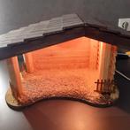 Mooie kerststal met licht, Diversen, Ophalen, Zo goed als nieuw