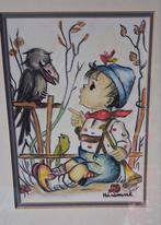 Hummel. Originele tekening. Sign. 30/37 cm., Ophalen
