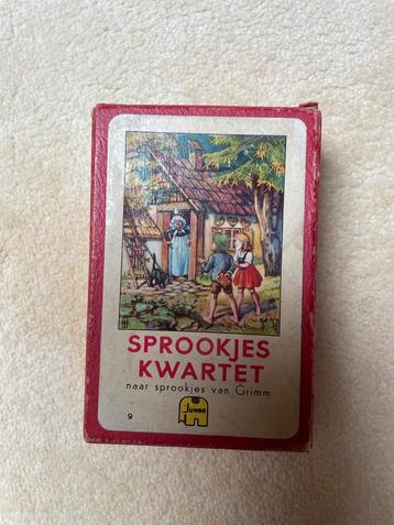 Vintage Sprookjeskwartet Gebr. Grimm - Jumbo '50/'60 beschikbaar voor biedingen