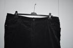 L120L Capri broek zwart maat 48, Ophalen of Verzenden, Zo goed als nieuw, Driekwart, Maat 46/48 (XL) of groter