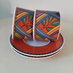 2 kopjes met schotels HW Collection Germany een uniek design, Ophalen of Verzenden
