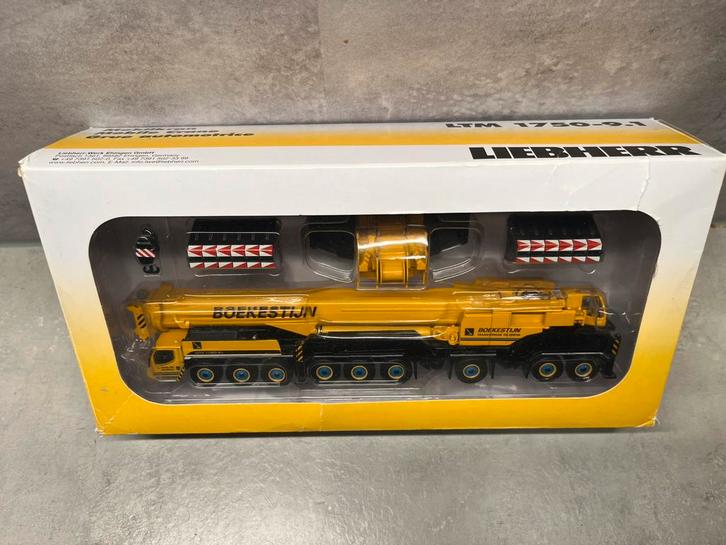 WSI Liebherr LTM1750-9.1 Mobiele Hijskraan Vrachtwagen 1:87, Hobby en Vrije tijd, Modelauto's | 1:87, Zo goed als nieuw, Hijskraan, Tractor of Landbouw