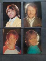 Set van 4 ABBA kaarten, Ophalen of Verzenden