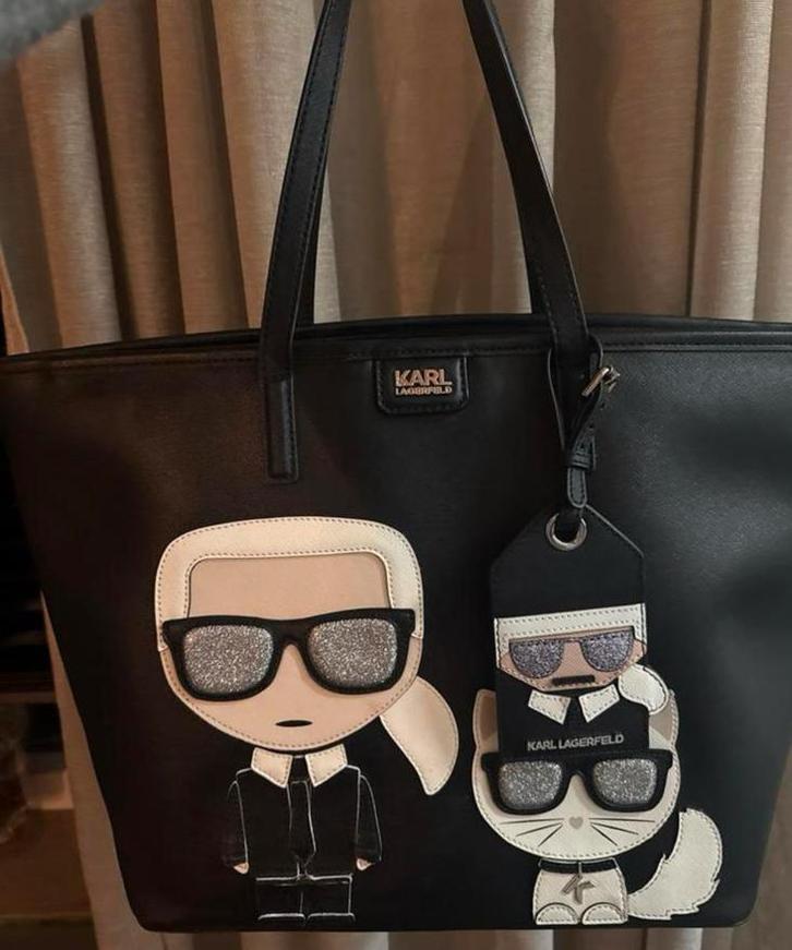 Zeldzame Karl Lagerfeld Collector's Tas - Nieuwstaat!, Sieraden, Tassen en Uiterlijk, Tassen | Damestassen, Zo goed als nieuw