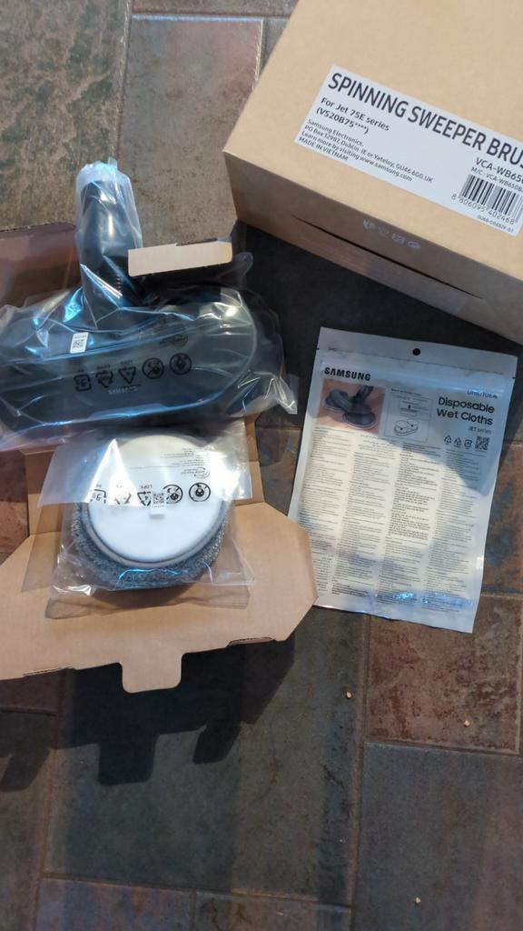 Samsung Spinning Sweeper Brush WB650B dweilborstel Nieuw!, Witgoed en Apparatuur, Stofzuigers, Nieuw, Stofzuiger, Ophalen of Verzenden