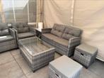 Loungeset, Tuin en Terras, Tuinsets en Loungesets, Ophalen, Zo goed als nieuw, Aluminium