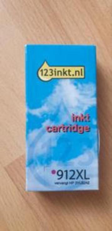 Inktcartridge 912 XL kleur Magenta NIEUW van 123 inkt