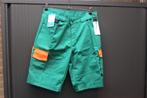 Korte werkbroek in groen, Ophalen, Nieuw, Heren, Broek