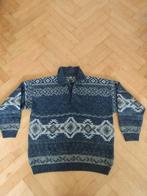 Herentrui Scandinavisch patroon, blauw/grijs, Ophalen of Verzenden, Zo goed als nieuw