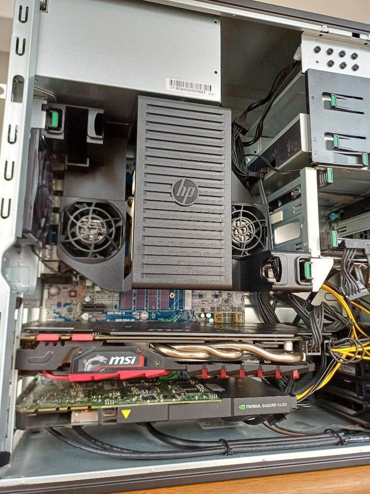 HP Z440 - GTX 1080 8GB - 10C/20T 3,5ghz, Computers en Software, Desktop Pc's, Refurbished, 3 tot 4 Ghz, SSD, 64 GB of meer, Met videokaart