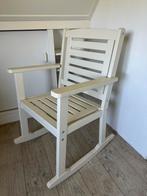 Esschert design Witte Schommelstoel zgan!, Ophalen, Zo goed als nieuw, Stoel(en)