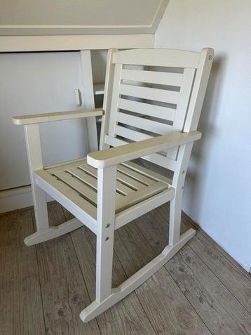 Esschert design Witte Schommelstoel zgan!  beschikbaar voor biedingen